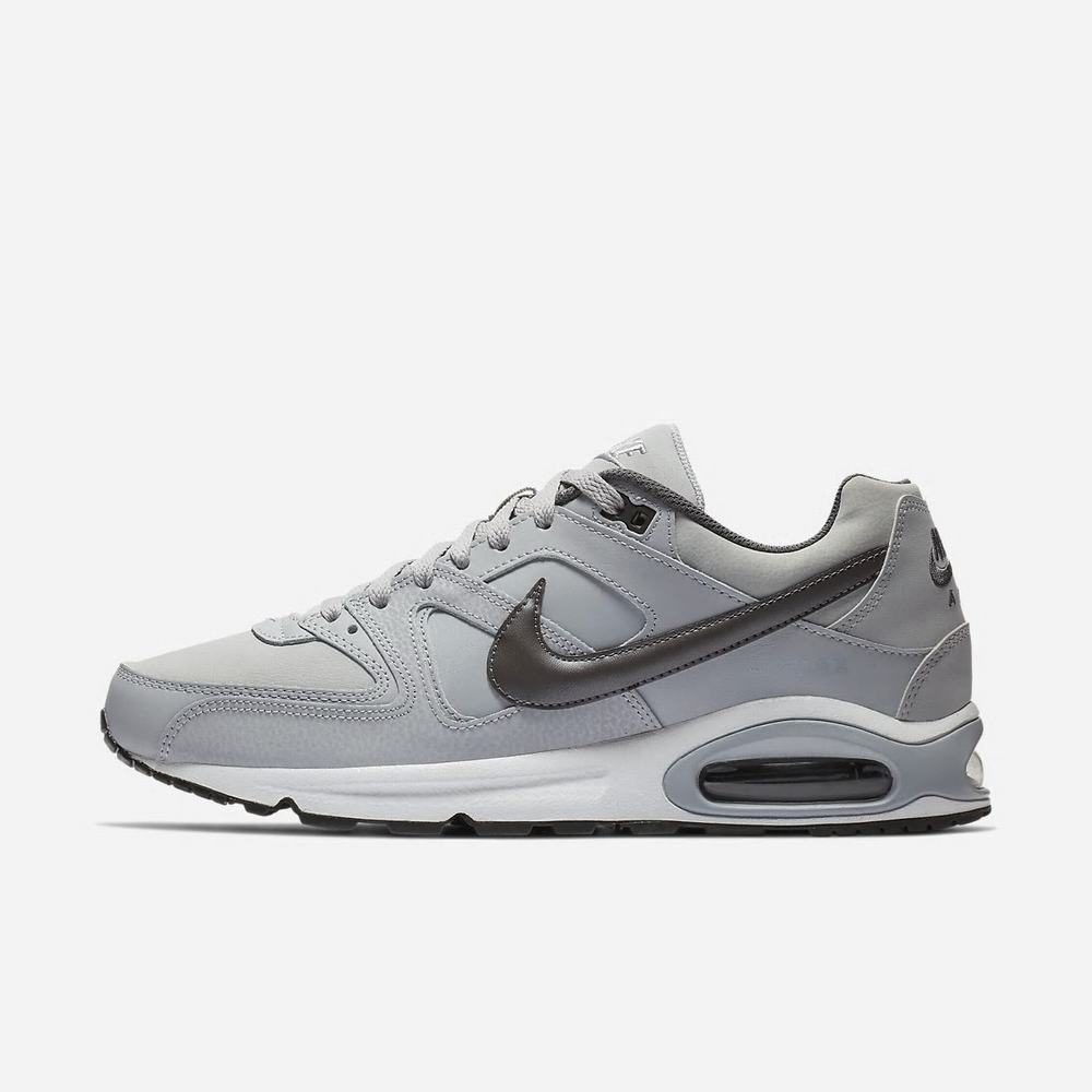 Sneakers Nike Air Max Command Grise 3827-056 Wolf Grey/Black/White/Metallic Dark Grey Homme | SEV-85284968